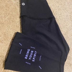 Peloton lululemon wunder under leggings